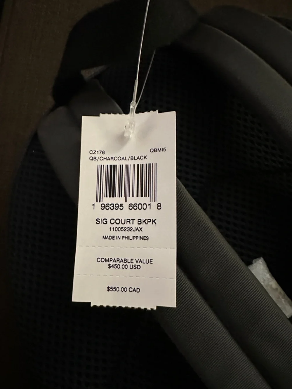 Coach Black Pebbled Leather Mini Backpack - Picture 7 of 8